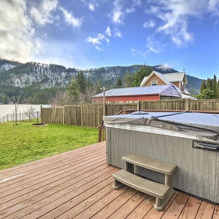 Lakefront Cabin With Stunning Mountain Views And Dock! Mineral Exterior photo