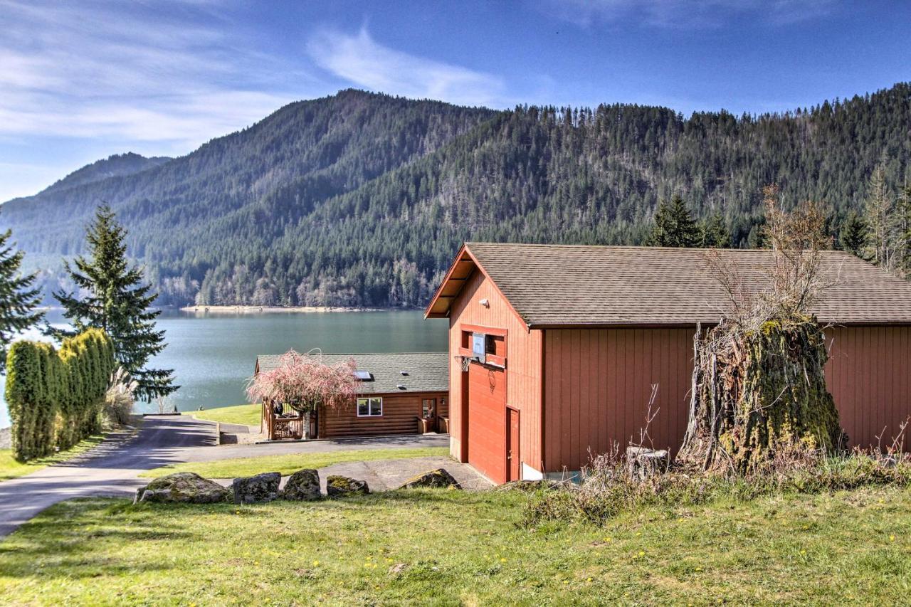 Lakefront Cabin With Stunning Mountain Views And Dock! Mineral Exterior photo